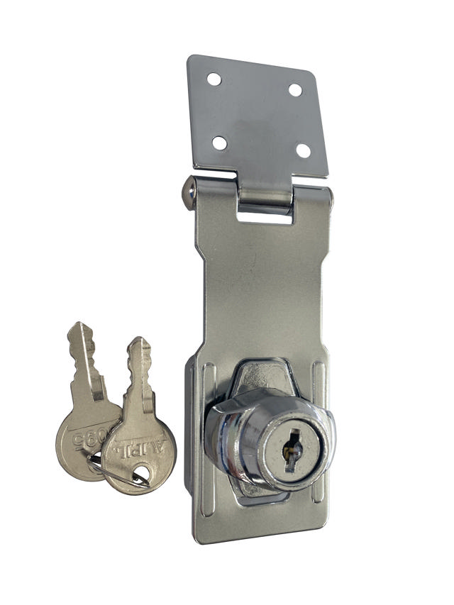 HASP WITH LOCK 95MM