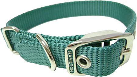 HAMILTON ST 5/8 COLLAR GREEN 16