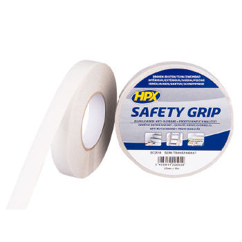 HPX SAFETY GRIP 25MMX18M TRANSPARENT