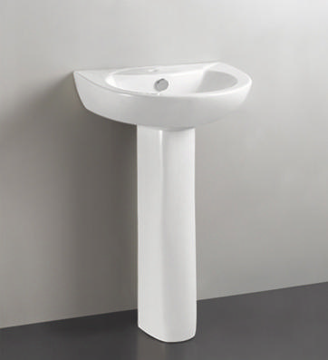 LIFA NOVO WASH BASIN W/ PEDESTAL