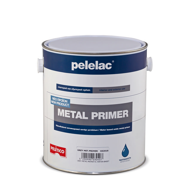 PELELAC® METAL PRIMER RED OXIDE 0.5L WATER BASED