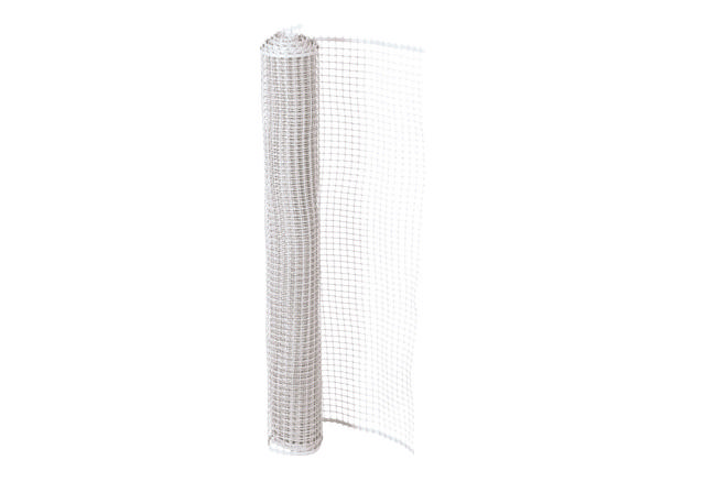 SQUARE MESH WHITE 1M 1CM (ΑΝΑ ΜΕΤΡΟ)