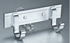 RAVELLI ALUMINIUM 2 ROBE HOOK