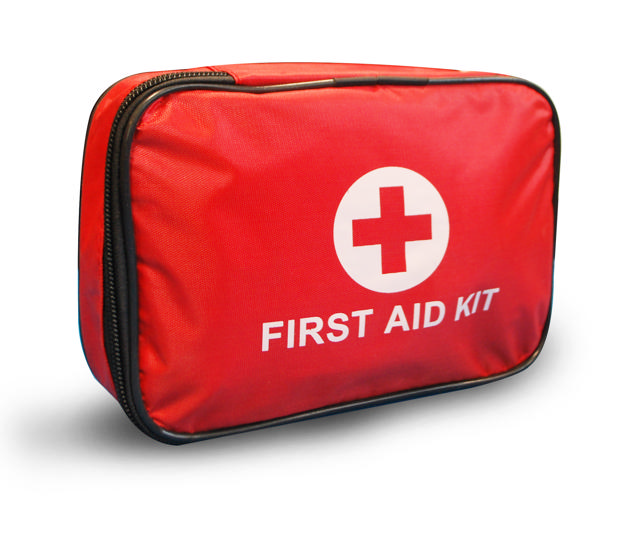 FIRST AID KIT RED BAG 