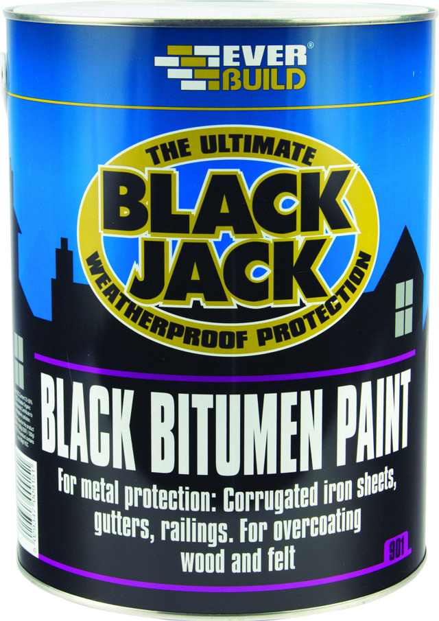 EVER BUILD 901 BLACK BITUMEN PAINT 1L