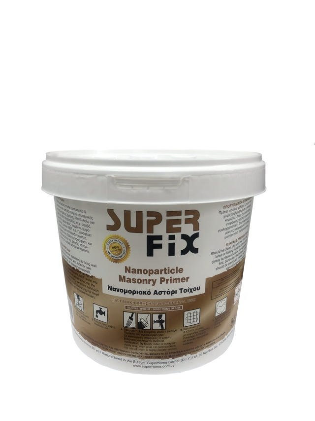 SUPER FIX ΑΣΤΑΡΙ ΤΟΙΧΟΥ ΔΙΑΦΑΝΕΣ 5L