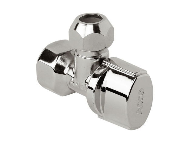 ARCO SHORT ANGLE VALVE A·80 1/2F - 3/8 x 10 CHROME