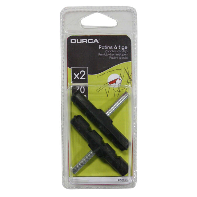 DURCA 2 BRAKE SHOE HOLDERS V-BRAKE SCREW 70MM