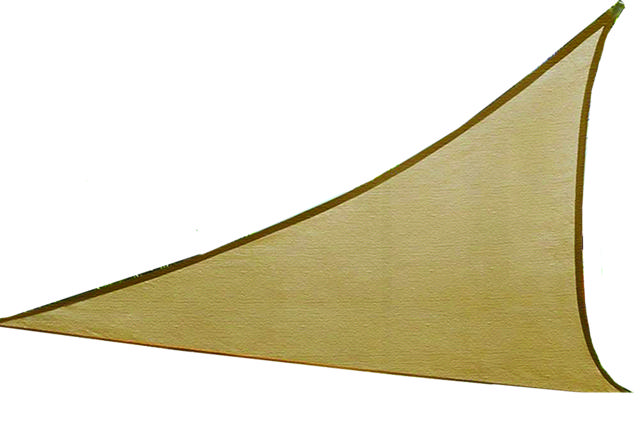 SHADE TRIANGLE 3X3X3M POLYESTER 160GR/m2