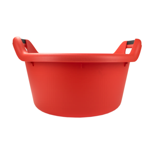 ROUND BASKET WITH HANDLES 30L