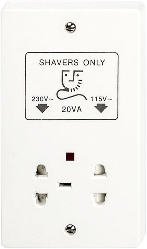 SVG WHITE W1 SHAVER SOCKET