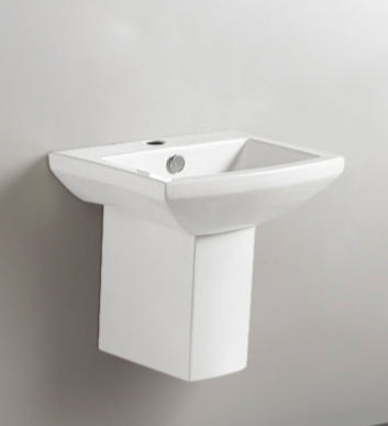 LIFA FORMOS BASIN HALF PEDESTAL 56CM