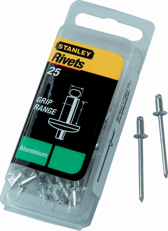 STANLEY ALUMIN RIVETS 5/32X1/8(X20)