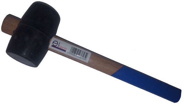 ELTECH BLACK RUBBER MALLET 80Z