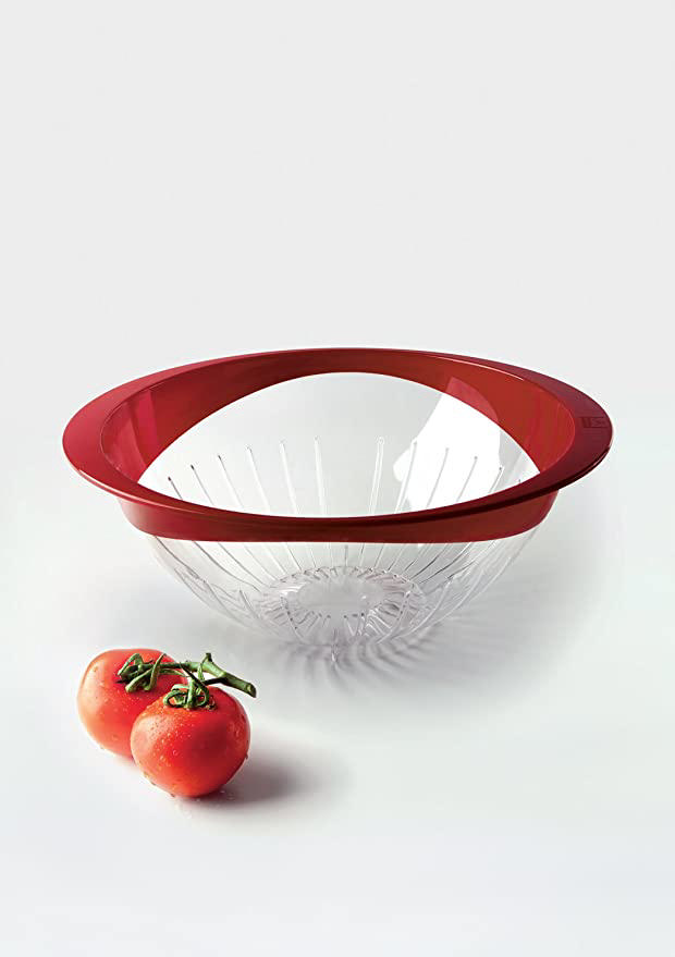 SNIPS PLASTIC COLANDER RED Ø 28CM