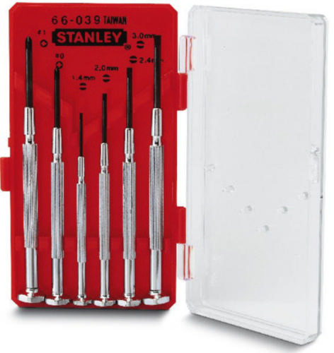 STANLEY SCREWDRIVER SETS 1-66-039 039 6 DLG