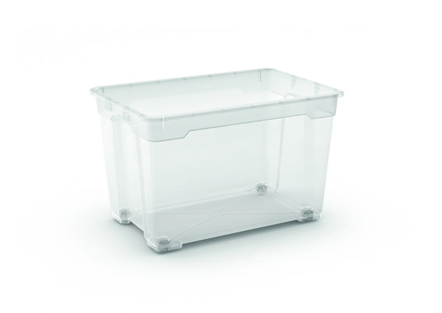 KIS R BOX XL BODY 60L TRANSPARENT