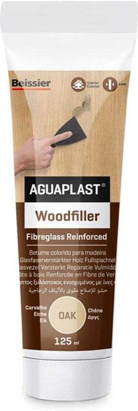 BEISSIER AGUAPLAST OAK WOODFILER 125ML