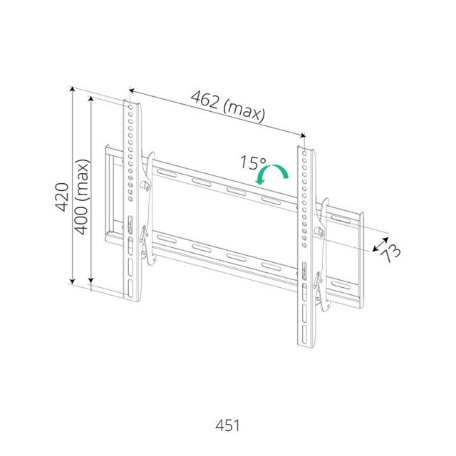 SIH ΕΠΙΤΟΙΧΙΑ ΒΑΣΗ ΤΗΛΕΟΡΑΣΗΣ ΜΕΧΡΙ 65''/40KG