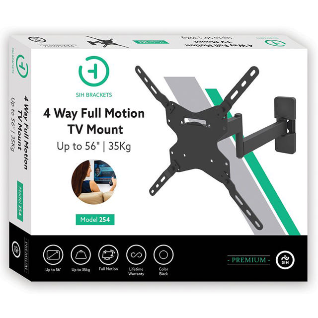 SIH 4 WAY TV MOUNT UP TO 56''/35KG