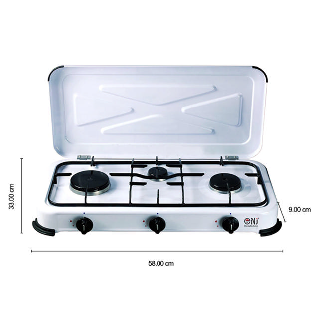 OUTDOOR GAS STOVE 3 BURNERS