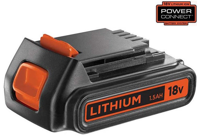 BLACK & DECKER BL1518-XJ BATTERY 18V Li-ION 1.5Ah