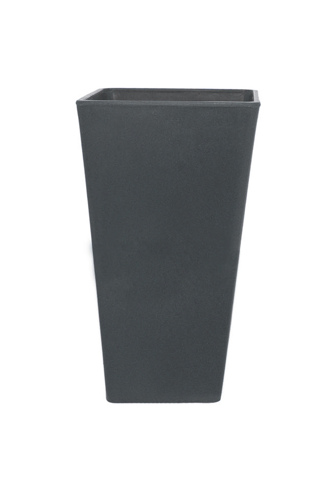 TOP ROTO ROTARY SQUARE POT 31X31X51 ANTHRACITE