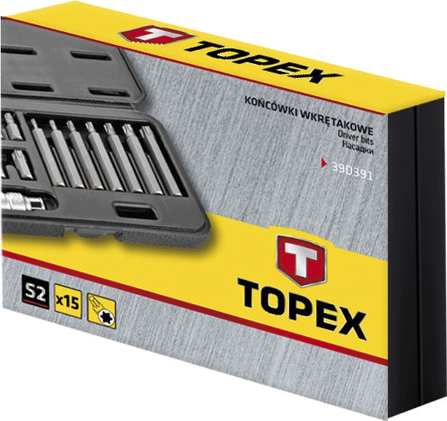 TOPEX 15PCS 1/2 SET ΜΥΤΕΣ ΑΣΤΕΡΑΚΙ 