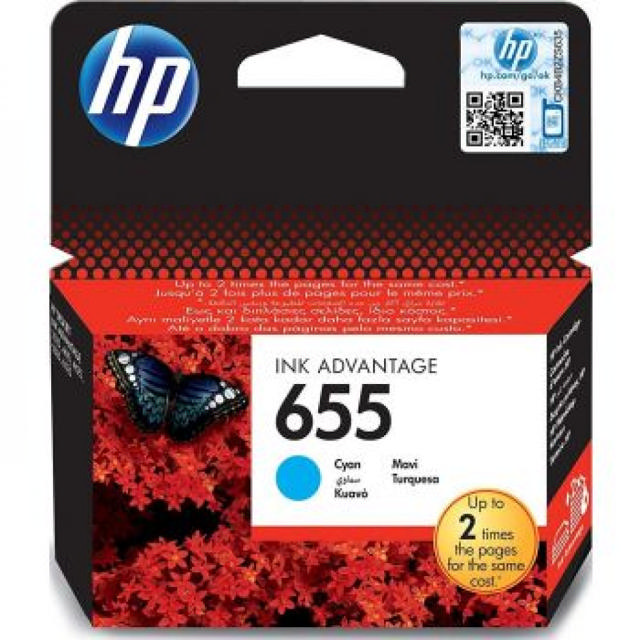 HP 655 CYAN (CZ110AE)