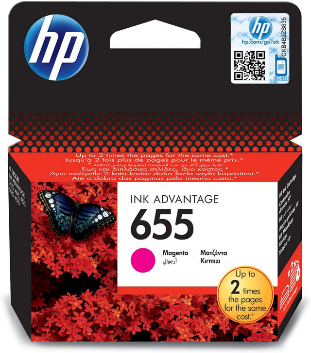 HP 655 MAGENTA (CZ111AE)