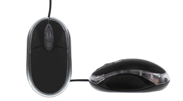 TNB CLICKY ULTRA COMPACT WIRED OPTICAL MOUSE