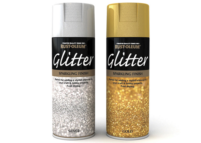 RUST-OLEUM GOLD GLITTERSPRAY 400ML