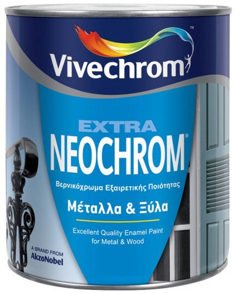 VIVECHROM NAVY BLUE 2 NEOCHROM EXTRA GLOSSY VARNISH PAINT 375ML