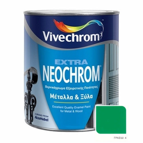 VIVECHROM GREEN SWARD 4 NEOCHROM EXTRA ΥΑΛΙΣΤΕΡΟ ΒΕΡΝΙΚΟΧΡΩΜΑ 375ML