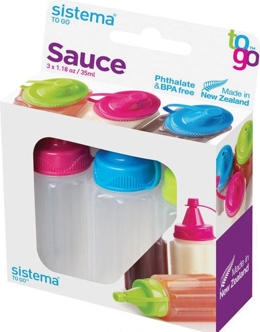 SISTEMA TO GO SAUCE 35ML 3PCS