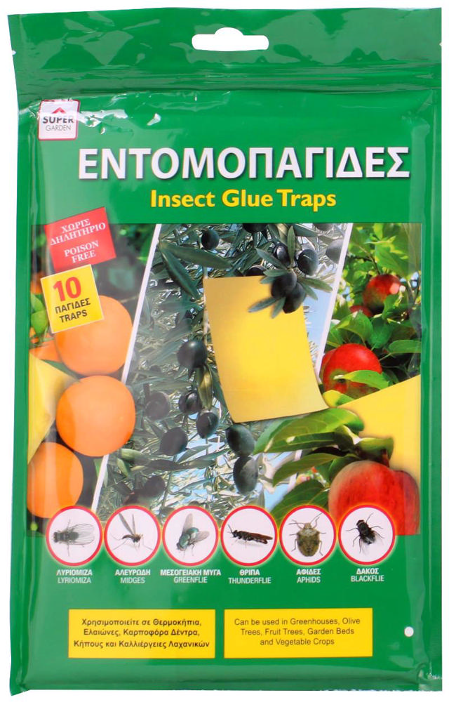 SUPER INSECT GLUE TRAP 10PCS