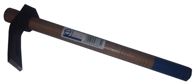 ELTECH ADZE 450G & WOODEN HANDLE 