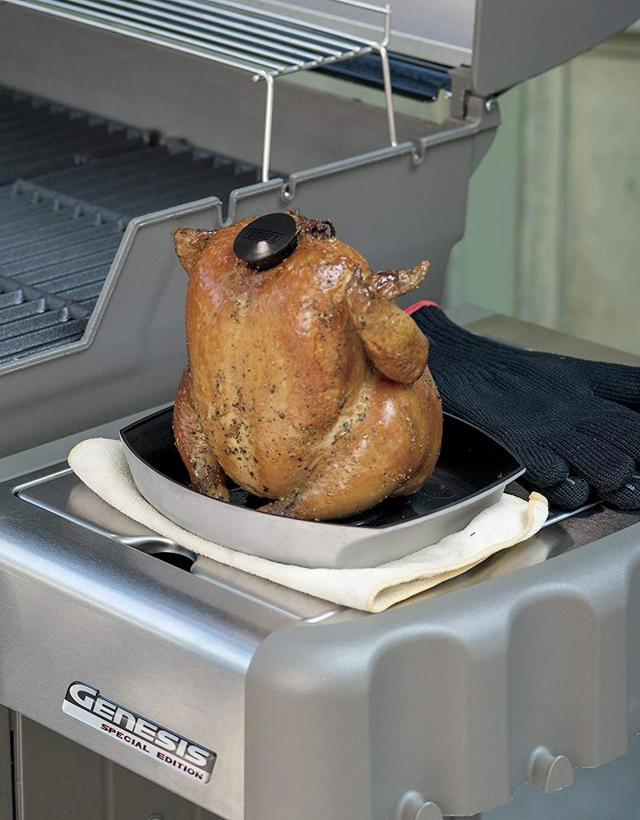 WEBER POULTRY ROASTER  