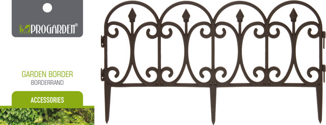 GARDEN FENCE PP MATERIAL 60X33CM