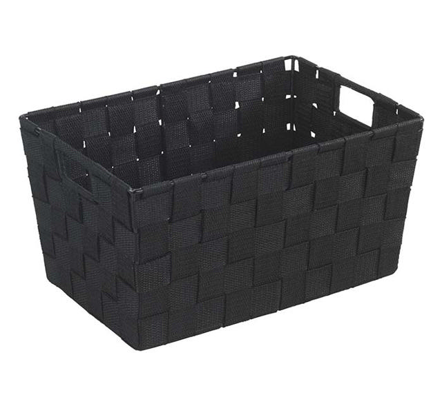 WENKO BASKET SMALL BLACK ADRIA