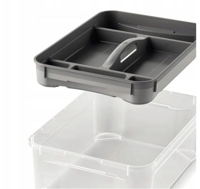 KIS TRAY TBOX XS-S DARK GREY