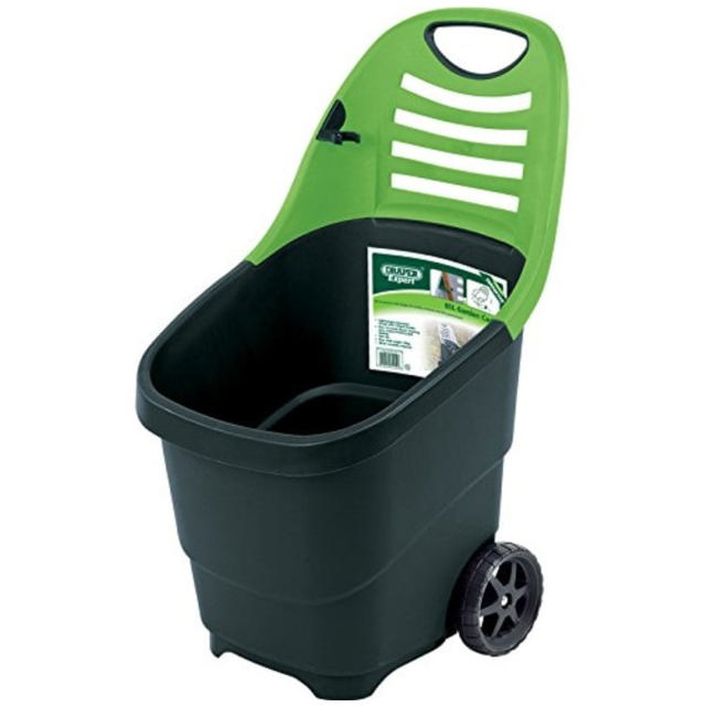 GARDEN TROLLEY 65L BLACK/GREEN