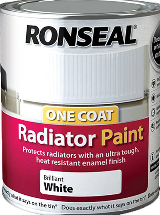 RONSEAL® ONE COAT ΒΑΦΗ ΚΑΛΟΡΙΦΕΡ BRILLIANT ΛΕΥΚΟ 0.75L