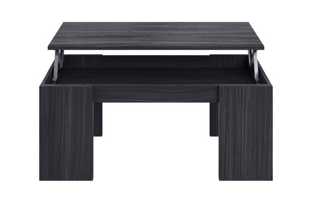 FORES 001637G COFFEE TABLE LIFT-UP GREY 43CM X 100CM X 50CM