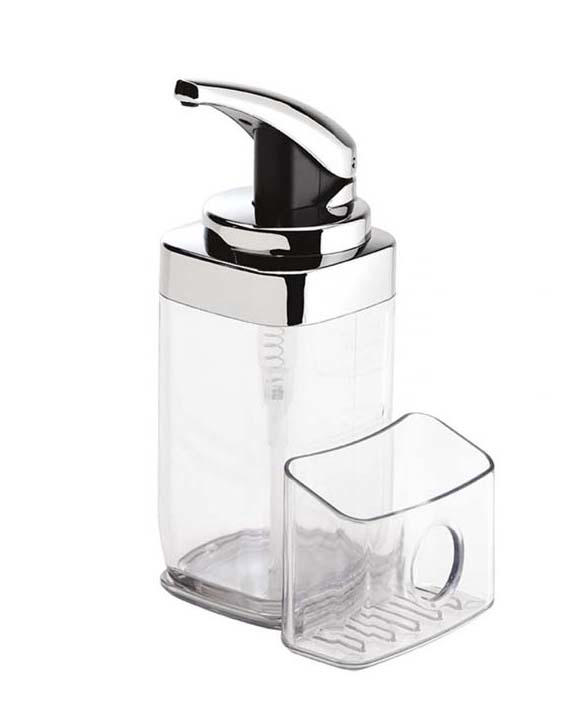 SIMPLEHUMAN SQUARE PUSH PUMB 650ML CADDY