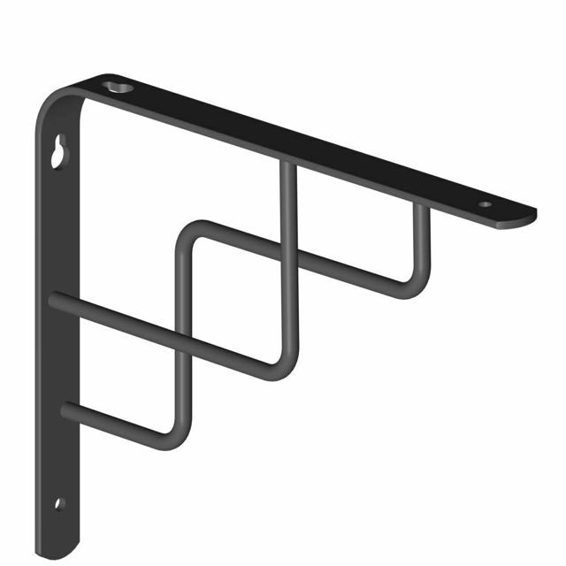 ELEMENT ROXY BRACKET 18X23CM BLACK