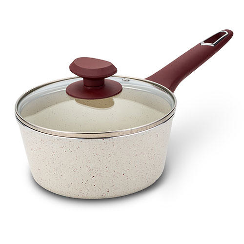 NAVA TERRESTRIAL MILK PAN WITH NON-STICK CERAMIC COATING 18CM