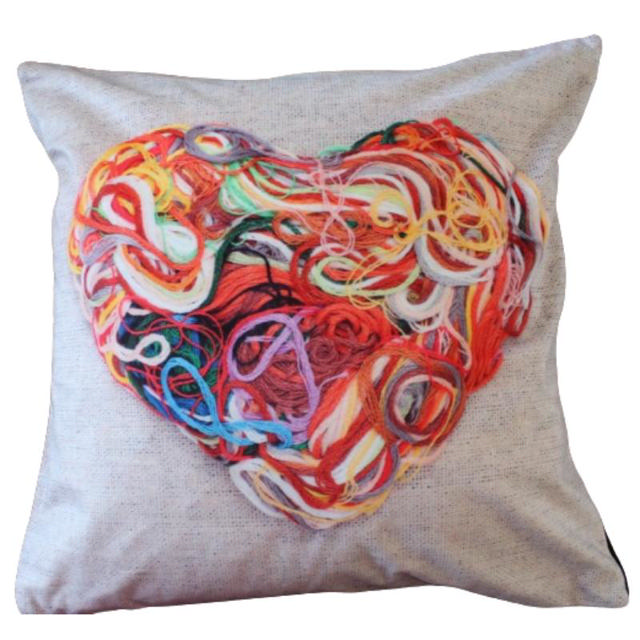 CUSHION WITH DIGITAL DESIGN 45X45CM