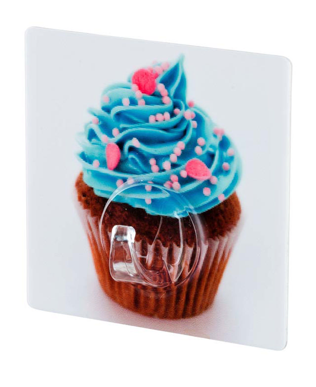 WENKO STATIC-LOC HOOK SQUARE CUPCAKE