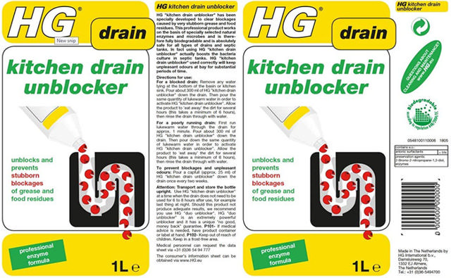 HG KITCHEN DRAIN UNBLOCKER 1L